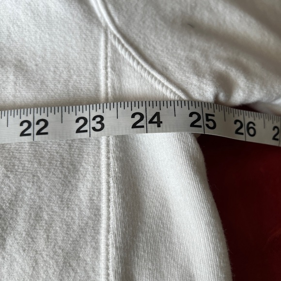 Champion White Hooded Sweatshirt size XL - Picture 5 of 7